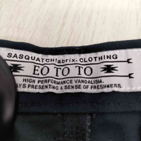 サスクワァッチファブリックス SASQUATCHfabrix. サイドデザイン クロップドパンツ メンズ JPN:M