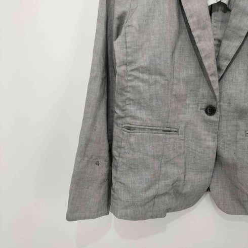 デミルクスビームス Demi-Luxe BEAMS リネン混 1Bテーラードジャケット レディース JPN:38