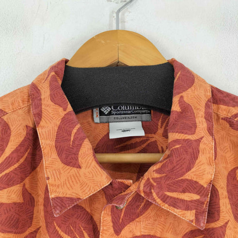 コロンビア Columbia 00S 総柄 S/S シャツ メンズ import:L