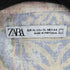 ザラ ZARA 総柄 S/S 開襟シャツ メンズ import:XL