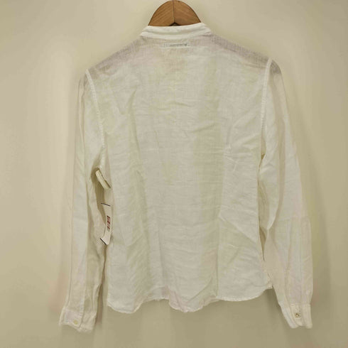 ティグルブロカンテ TIGRE BROCANTE フリルデザイン 長袖ドレスリネンシャツ レディース FREE