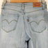 リーバイス Levis ストレッチフレアデニムパンツ レディース 27
