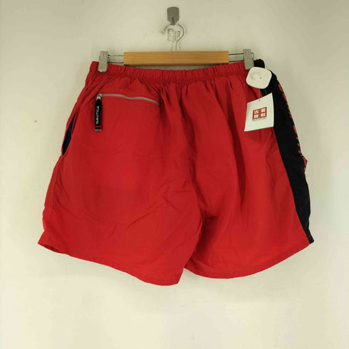 ノーティカコンプレッション NAUTICA COMPETITION 90S サイドライン ナイロンショーツ メンズ L