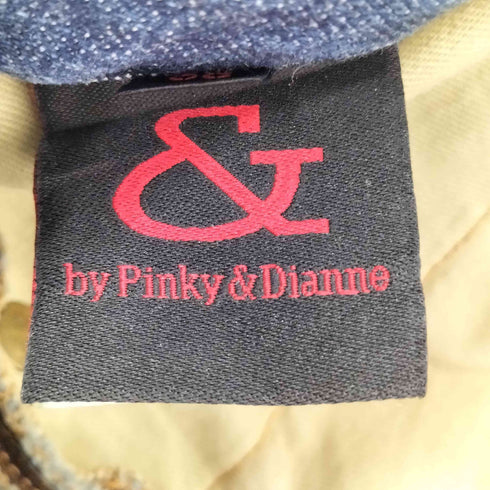 ピンキーアンドダイアン Pinky&Dianne ラインストーンデニムミニスカート レディース 38