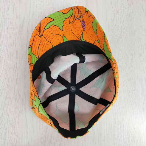 アールディーズ ALDIES ワンポイント刺繍 総柄 サイクルキャップ メンズ