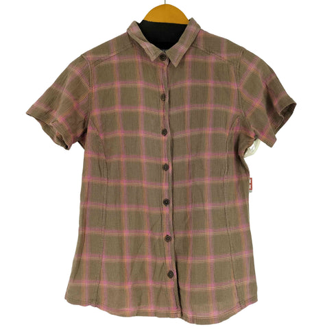 パタゴニア patagonia ORGANIC COTTON チェック S/S シャツ レディース 8