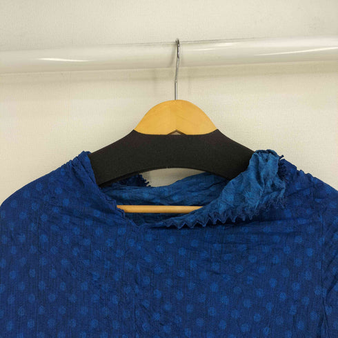 ハートイッセイミヤケ Haat ISSEY MIYAKE ドット シワ加工 L/S カットソー レディース JPN:2