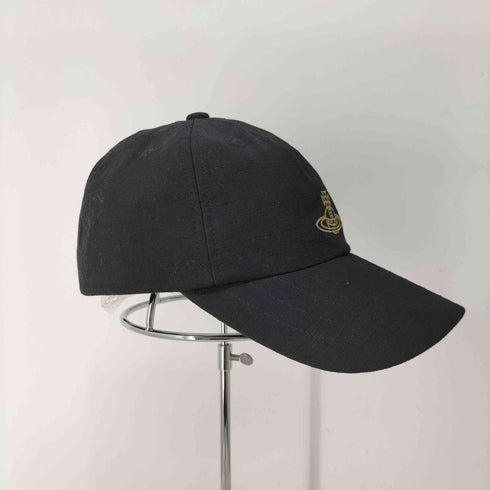 ヴィヴィアンウエストウッド Vivienne Westwood Ripstop Orb Logo Cap オーブロゴ刺繍 6パネルキャップ メンズ