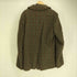 コムデギャルソンオム COMME des GARCONS HOMME AD2004 04AW ウール ダブル マーブル チェック ピーコート 裏地ストライプ メンズ JPN:S