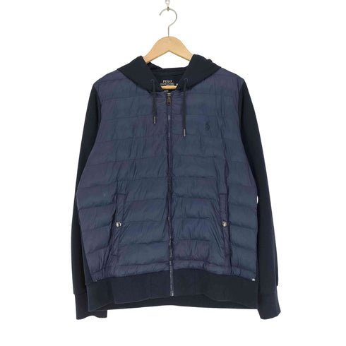 ポロラルフローレン POLO RALPH LAUREN 切替ダウンジャケット メンズ import:L