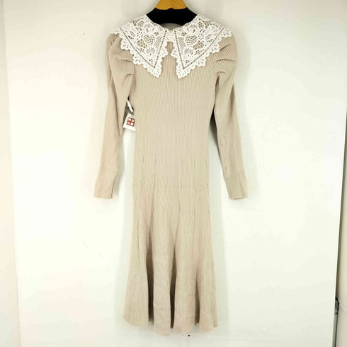 ジルバイジルスチュアート JILL by JILLSTUART レースカラーニットワンピース レディース FR