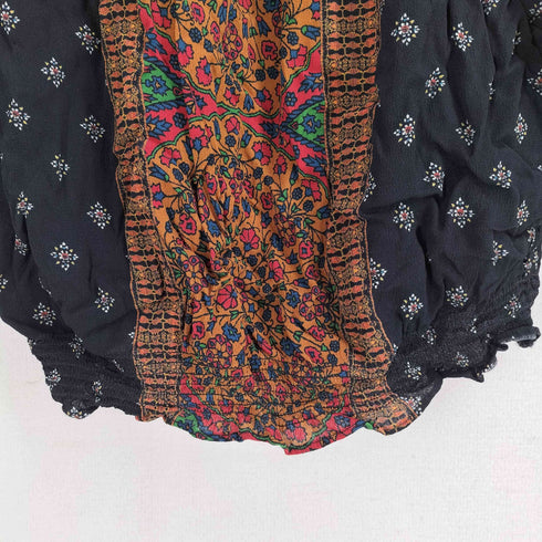 デシグアル Desigual 総柄 レーヨン ブラウス レディース