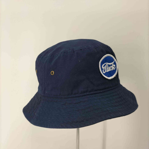 ニューハッタン NEWHATTAN Luck パッチロゴ バケットハット メンズ L