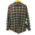 ギャップ Gap 90S 紺タグ マドラスチェック レギュラーカラーフランネルL/Sシャツ メンズ import:S