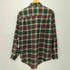 ギャップ Gap 90S 紺タグ マドラスチェック レギュラーカラーフランネルL/Sシャツ メンズ import:S