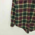 ギャップ Gap 90S 紺タグ マドラスチェック レギュラーカラーフランネルL/Sシャツ メンズ import:S