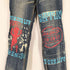 タフジーンズスミス TOUGH Jeansmith ペイントデザインデニムパンツ レディース 28