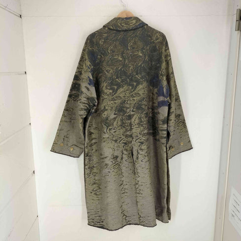 ヨーク YOKE 25SS Photo Jacquard Balmacaan Coat メンズ JPN:3
