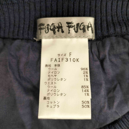 fuga fuga パッチワーク ニットスカート レディース FREE