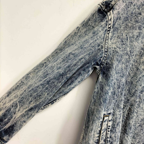 アーバンアウトフィッターズ URBAN OUTFITTERS ハーフジップ プルオーバー デニムジャケット メンズ import:XS