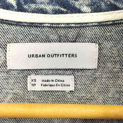 アーバンアウトフィッターズ URBAN OUTFITTERS ハーフジップ プルオーバー デニムジャケット メンズ import:XS