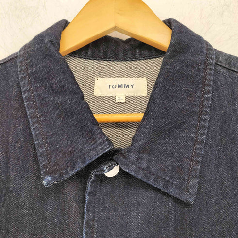 トミー TOMMY カバーオール デニムジャケット メンズ XL