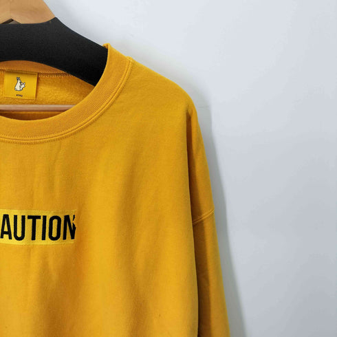 エフアールツー FR2 CAUTION ボックスロゴ スウェット メンズ JPN:L