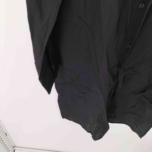 ヨウジヤマモト Yohji Yamamoto collections CELLULOSE POPLIN FRONT KNOT DETAIL BLOUSE レディース 1