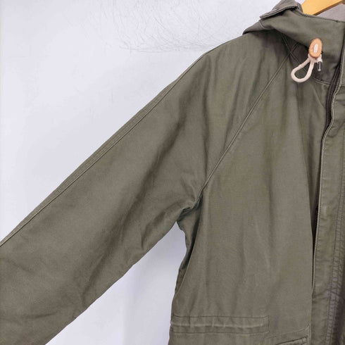アバクロンビーアンドフィッチ Abercrombie & Fitch ミリタリー フーデッドコート メンズ S