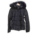 ゲス GUESS ファー付き ロゴプレート 中綿ジャケット Y2K レディース JPN:XS