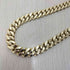 KRKC&co ジルコニア マイアミ キューバンチェーン 喜平ネックレス メンズ