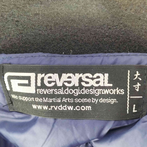 リバーサル REVERSAL スナップ 中綿 ベスト メンズ