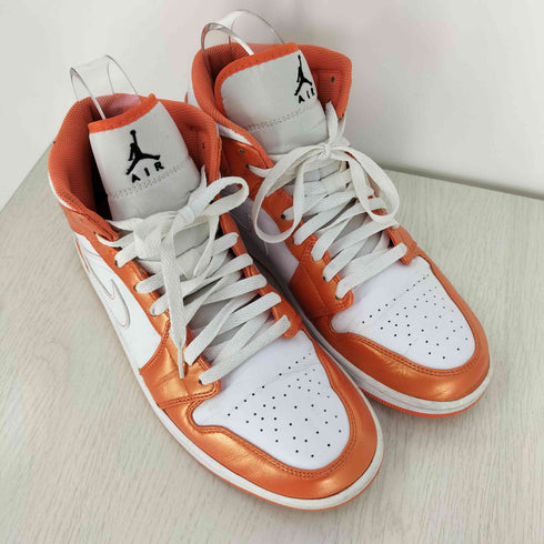 ジョーダンブランド JORDAN BRAND AIR JORDAN MID ORANGE/WHITE メンズ JPN:28.5