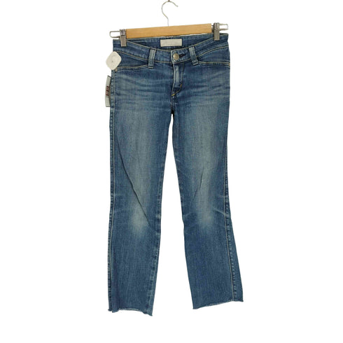 リーバイス Levis 00S 裾カットオフ ローライズストレートデニム レディース 26