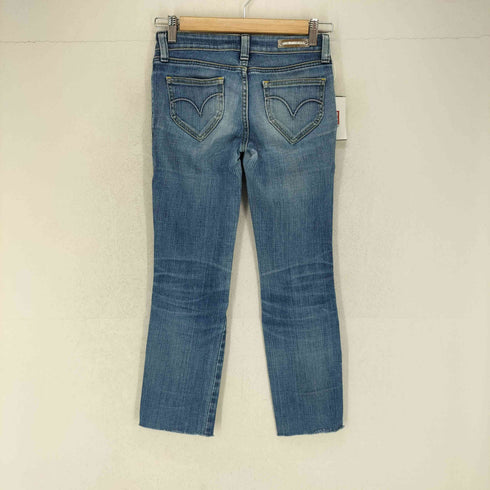 リーバイス Levis 00S 裾カットオフ ローライズストレートデニム レディース 26