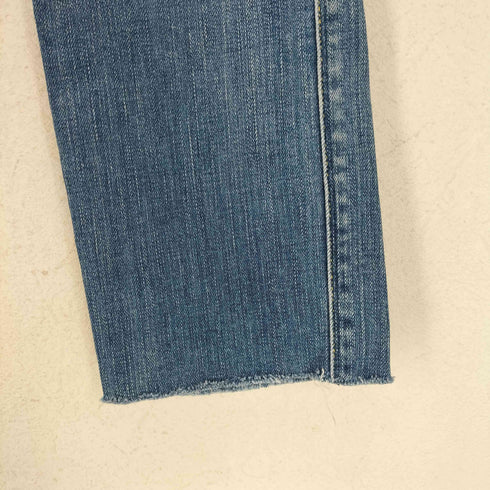 リーバイス Levis 00S 裾カットオフ ローライズストレートデニム レディース 26
