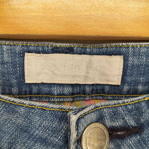 リーバイス Levis 00S 裾カットオフ ローライズストレートデニム レディース 26