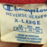 チャンピオン Champion 青単 単色タグ 復刻 目付き REVERSE WEAVE リバース ウィーブ プルオーバー フーディー パーカー ビックサイズ メンズ import:XL