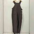 サスクワァッチファブリックス SASQUATCHfabrix. 21SS OVERALL ストライプ リネン オーバーオール メンズ M