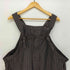 サスクワァッチファブリックス SASQUATCHfabrix. 21SS OVERALL ストライプ リネン オーバーオール メンズ M