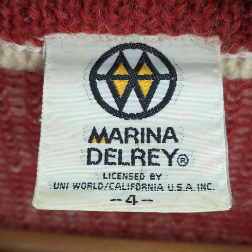 MIRINA DELREY 総柄クルーネックニット メンズ 4