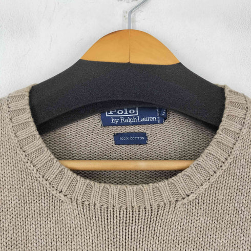 ポロバイラルフローレン Polo by RALPH LAUREN スモールポニー刺繍コットンニット メンズ import:M