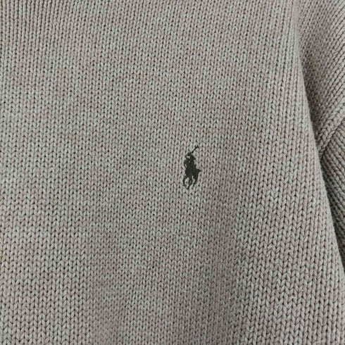 ポロバイラルフローレン Polo by RALPH LAUREN スモールポニー刺繍コットンニット メンズ import:M