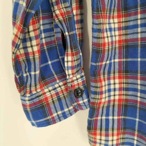 ポロスポーツラルフローレン POLO SPORT RALPH LAUREN 90s インド綿 チェック ワークシャツ メンズ import:M