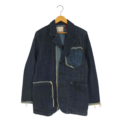 リーバイス Levis 00S Redloop リメイク加工 デニムテーラードジャケット メンズ import:M