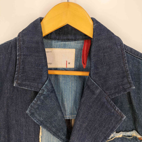 リーバイス Levis 00S Redloop リメイク加工 デニムテーラードジャケット メンズ import:M