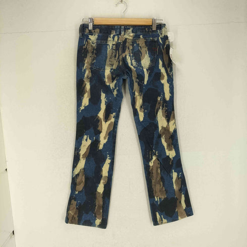 ディーゼル DIESEL ペイント加工 ローライズデニムパンツ Y2K レディース 14