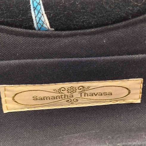 サマンサタバサ Samantha Thavasa ブランドロゴ プリントイラスト トートバッグ レディース