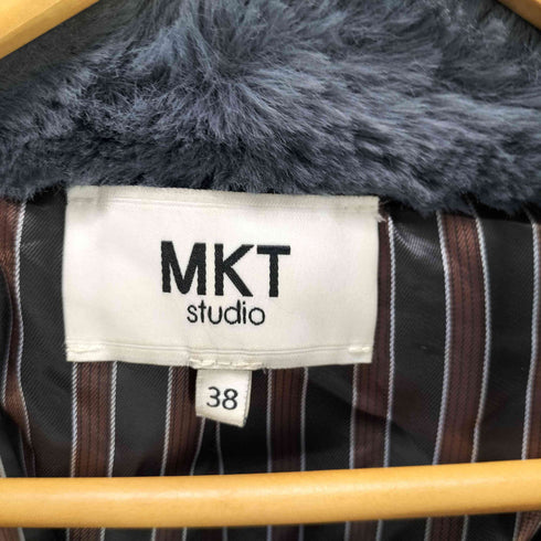 MKT studio エコファー チェスターコート 裏地 レディース JPN:38