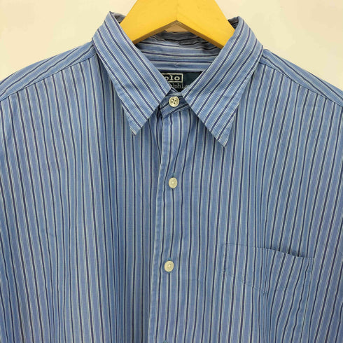 ポロバイラルフローレン Polo by RALPH LAUREN 90s MERRIN ストライプ ドレスシャツ メンズ import:L